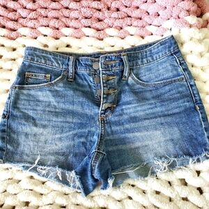 Universal thread jean shorts